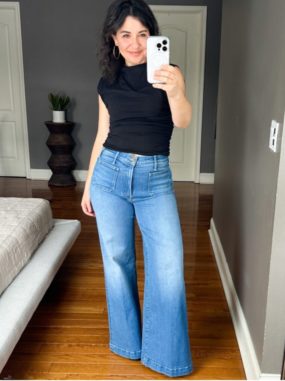MOTHER The Hustler Roller Sneak Jeans 29 - Picture 4 of 16